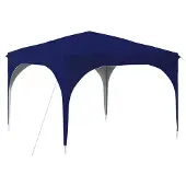 vidaXL Pop-up Partyzelt 290 x 290 x 245 cm Blau