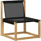 vidaXL Outdoor-Sofagarnitur 5 stk. Weiß und Hellgrau