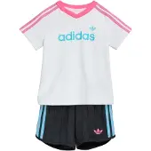 Adidas Originals Pinstripes Sprinter Short Tee Set