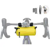 OEM Fahrradlenker Tasche klein gelb elastisch