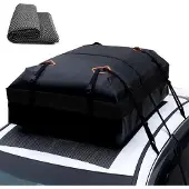 Markenlos Dachbox mit großem Stauraum - Schwarz