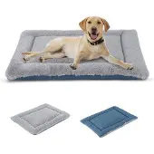 OEM Waschbare Hundematte, Weich und Warm, Grau und Blau, L, 91x58cm