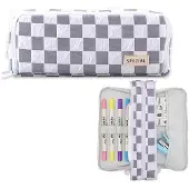 OEM Schülerinnen Etui, 3 Fach Schreinbox, groß, für Schule und Büro