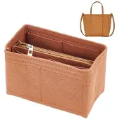 OEM Rechteckiger Taschenorganizer, mehrere Fächer, 19x11,5x10cm, Kameelfarben