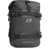 Markenlos Motorrucksack Wasserfest - 6 Liter - Schwarz