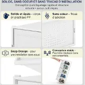 OEM Transparente Kunststoff-Boxen, stapelbar, 6er-Set