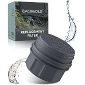Markenlos Wasserfilter schwarz 1500L Bakterien-Viren-Filter