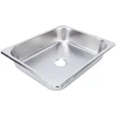 OEM Edelstahlwaschbecken 304 RVS kompakt quadratisch