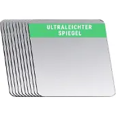 OEM Kleine quadratische Acrylspiegel 4,5x4,5cm 10er Set