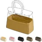 OEM Seidene Handtasen-Organizer, Innenfach, 20-50 cm, Biscuit