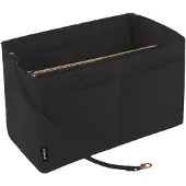 OEM Schwarze Damenhandtas-Organizer, Größe S, mit Reißverschluss