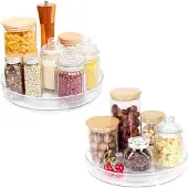 OEM Drehplateau 23,5cm 27cm Lazy Susan Drehbarer Kräuterrekordner