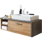 OEM Unterbau Waschbecken 123x39x53cm Edelstahl