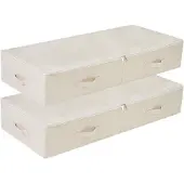 OEM Aufbewahrungsbox 100cm aufklappbar beige waschbar
