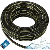 OEM Stärke Gartenschlauch 30m schwarz-gelb professionell