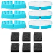 OEM Katzentrinkfontein-Filter 12er-Pack, Aktivkohle, Ultrafeinfasern