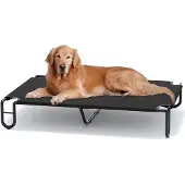 OEM Großer Hundebett Outdoor XL Schwarz Portabel