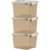 OEM Stapelbare 60L Opbergbox mit Deckel und Griffen