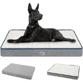 OEM XXL Wasserdichtes Hundebett 112x76x7,5cm, Unterstützendes Schaumgummi