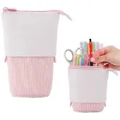 OEM Schüler-etui mit Reißverschluss, stehend, teleskopisch, für Mädchen