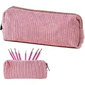 OEM Rosa Cord Etui mit Reißverschluss