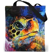 OEM Große Damen-Tote mit Reißverschluss, 37x42 cm, Velours-Stoff