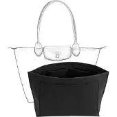 OEM Schwarzer Velt-Handtasen-Organizer, groß, M