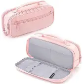 OEM Rosa Etui mit 3 Fächern und Griff