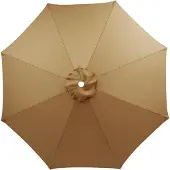 OEM Regenschirm Ersatz für Garten und Terrasse 1 Stück bunt