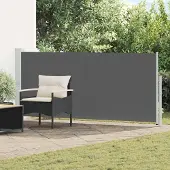 Syfax Ausziehbare Seitenmarkise Rechteckig 140 x 500 cm Polyester
