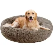 OEM Wasbares Rundes Hundebett 70cm weich antirutsch