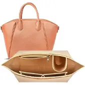 OEM Beige Tasenorganizer mit mehreren Taschen, groß, aus Vilt, M