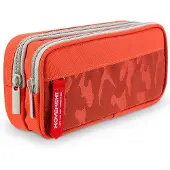 OEM Oranger 2-Fach-Etui für Kinder, großes Volumen