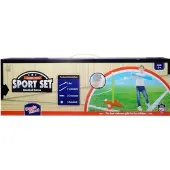 Swede Sommer Spieleset mit Schläger und Bällen, 22x9x64 cm, für Kinder ab 3 Jahren