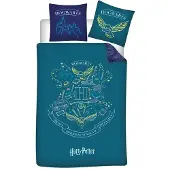 Aymax Harry Potter Kinder Bettwäsche Mikrofaser 2tlg Set 135/140x200 63x63