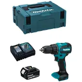Makita Schlagbohrschrauber DHP490RFJ1 (1 x 3,0Ah + DC18RC + MAKPAC 2)