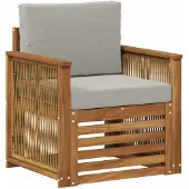 Syfax Outdoor Mittelsofa Natur