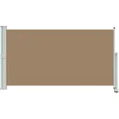 vidaXL Seitenmarkise 160 x 300 cm 100% Polyester Eisen Stahl
