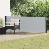Syfax Ausziehbare Seitenmarkise Rechteckig 100 x 500 cm Polyester
