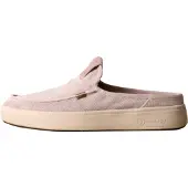 Natural world Pantoletten aus Leder mit flachem Absatz und runder Schuhspitze