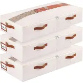 OEM Unterbettbox Beige 60x30x15cm Transparant