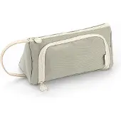 Markenlos Großes grünes wasserdichtes Federmäppchen für 40-60 Stifte, 20-cm-Lineal, flach ablegbar