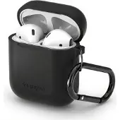 Spigen 066CS24808, Hülle, Silikon, Schwarz