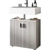 Inn.Furn Waschbeckenunterschrank "Livia" in Kaschmir Badezimmer Unterschrank 60 cm