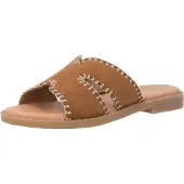 Remonte flache Pantolette braun in Gr. 42