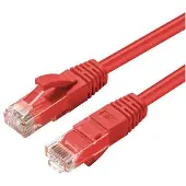 Microconnect UTP502R, 2 m, Cat5e, U/UTP (UTP), RJ-45, RJ-45, Rot