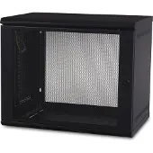Schneider Electric NetShelter WX AR109, 9U, 19-Zoll-Patchschrank, Wandmontage, unmontiert, 400 mm tief, Wandmontiertes Regal, 9U, 90,7 kg, 12,7 kg, Schwarz