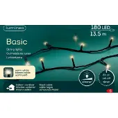 Kaemingk LED Lichterkette Warmweiß, Kabelfarbe:schwarz, LEDs:180 LEDs 13.5m, Lichteffekt:Dauerlicht