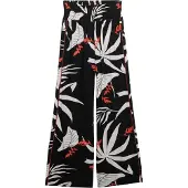 Superdry für Damen. W7011181A Pantalón Beach negro (XL), Schwarz, Lässig, Viskose