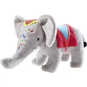 Heunec Kuscheltier "Kuschelkarawane, Elefant El-Fanti 35 cm", grau, Plüschfiguren, KinderL:35cm, Polyester, Kuscheltier, L:35cm